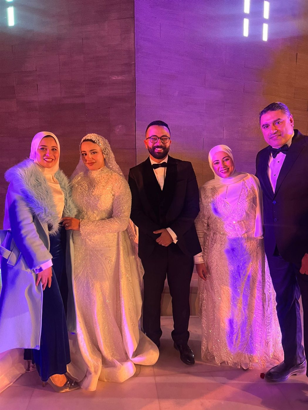 زفاف سعيد لعائلة النجار