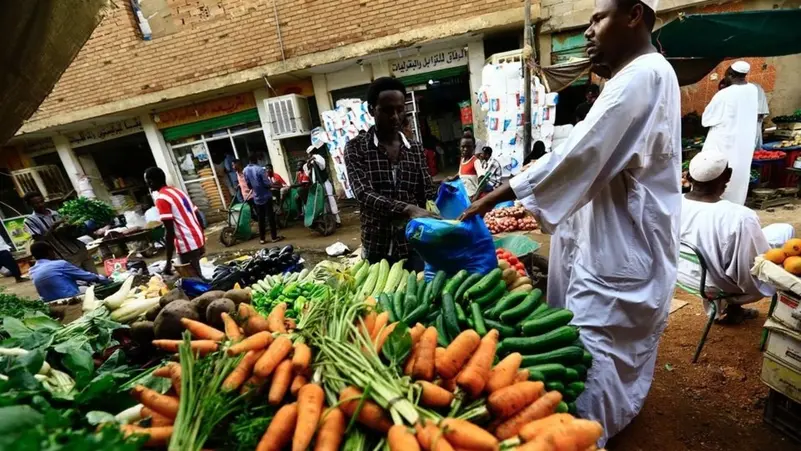 &nbsp;معدل التضخم السنوي في السودان
