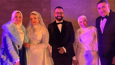 زفاف سعيد لعائلة النجار.. تهنئة رسمية من المستشارة هدير هشام غانم