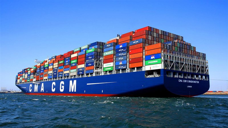 الشحن البحري